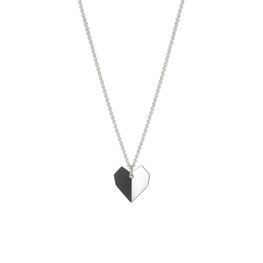 Hearts folded Kette klein