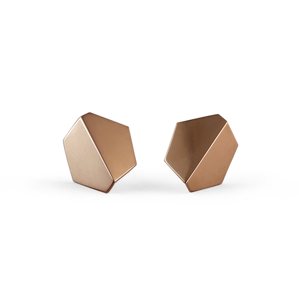 Hexagon Earrings large