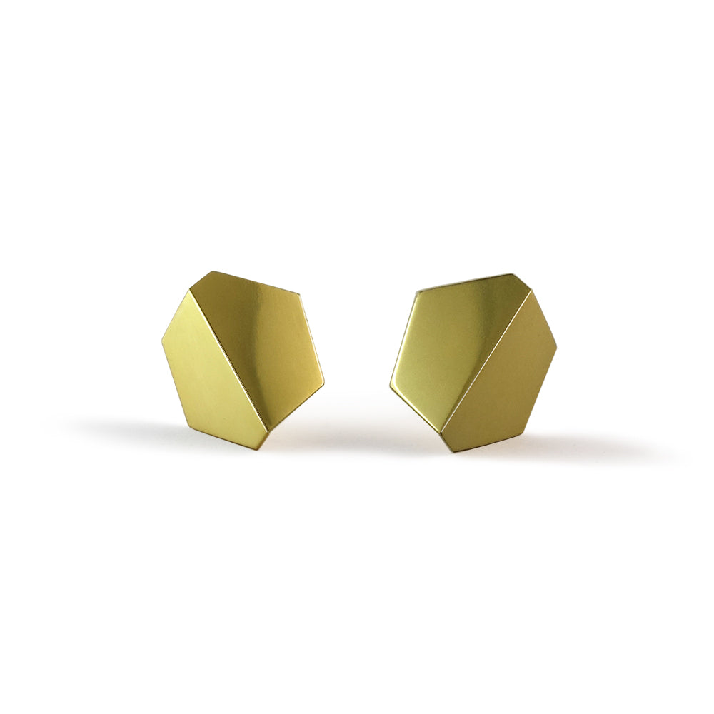 Hexagon Earrings large